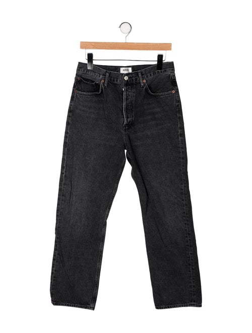 AGOLDE High-Rise Straight Leg Jeans