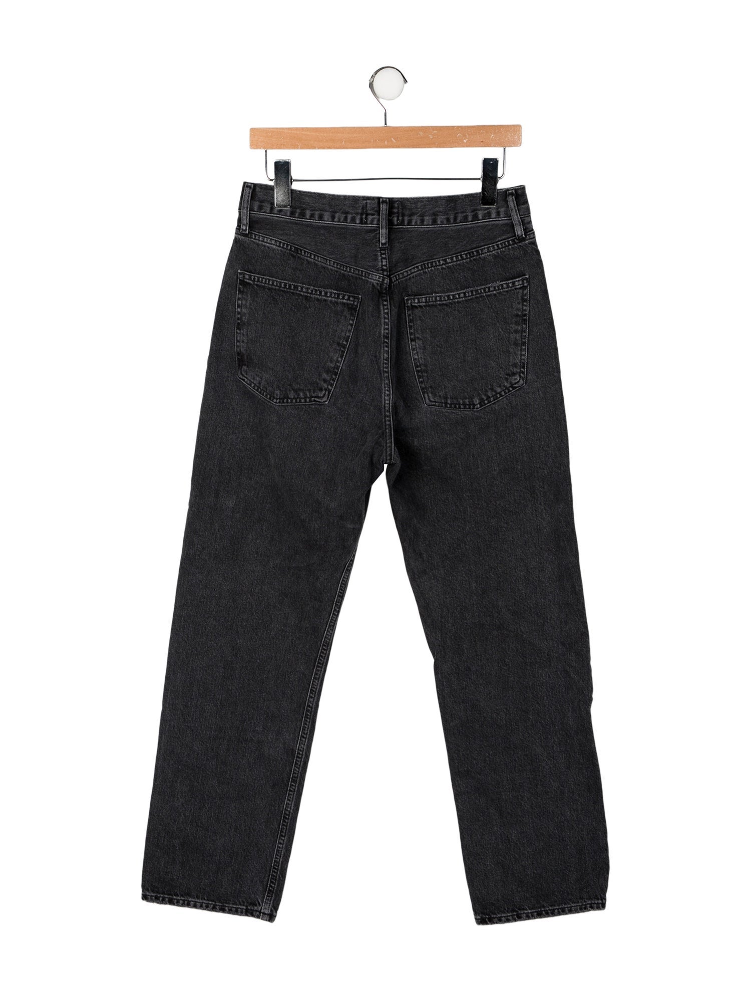AGOLDE High-Rise Straight Leg Jeans