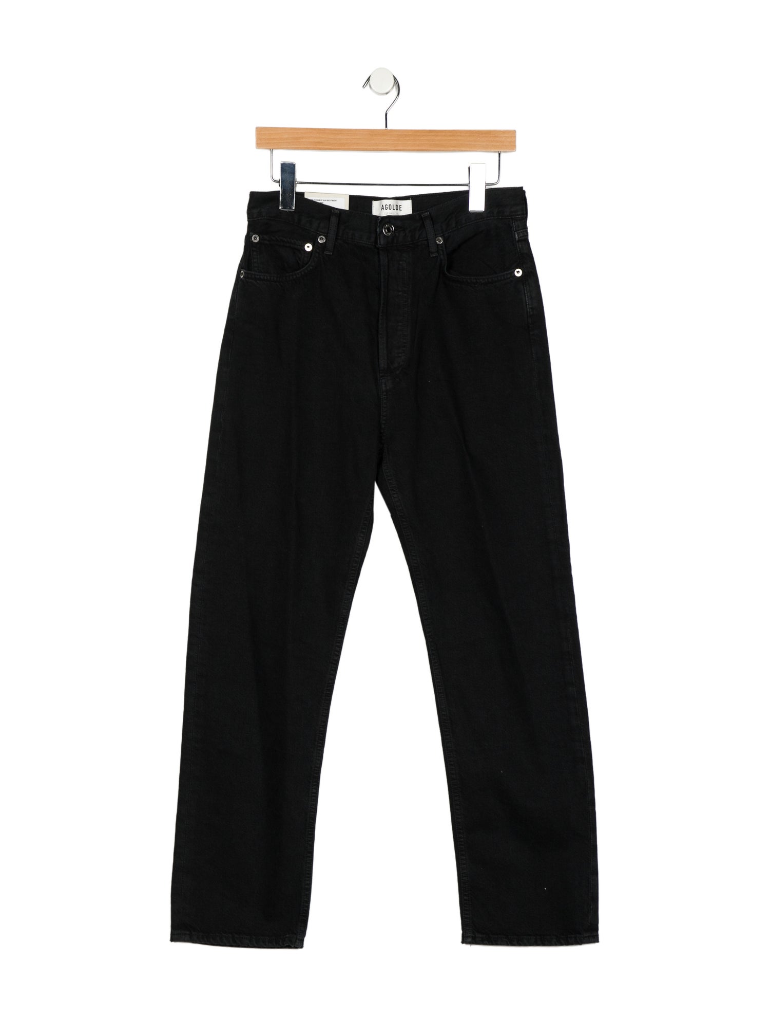 AGOLDE Low-Rise Straight Leg Jeans