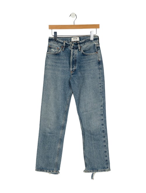 AGOLDE High-Rise Straight Leg Jeans