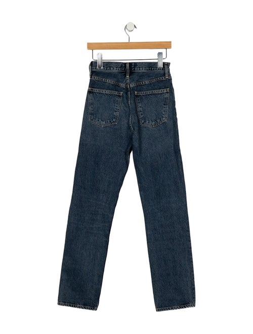 AGOLDE High-Rise Straight Leg Jeans