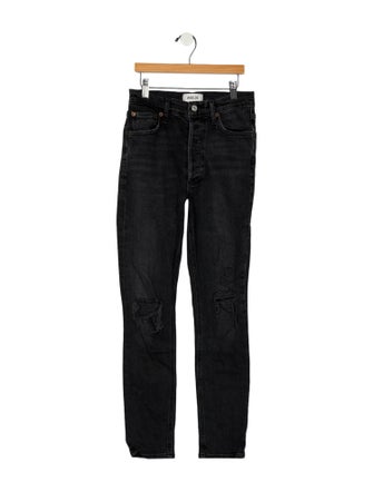 AGOLDE Mid-Rise Skinny Leg Jeans