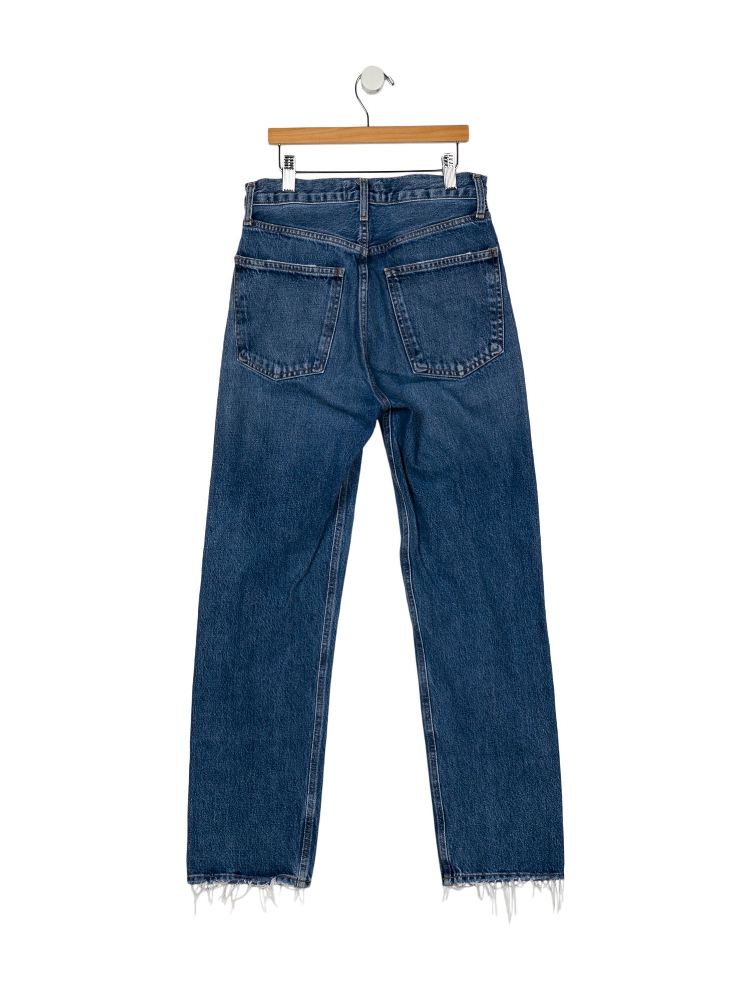 AGOLDE High-Rise Straight Leg Jeans