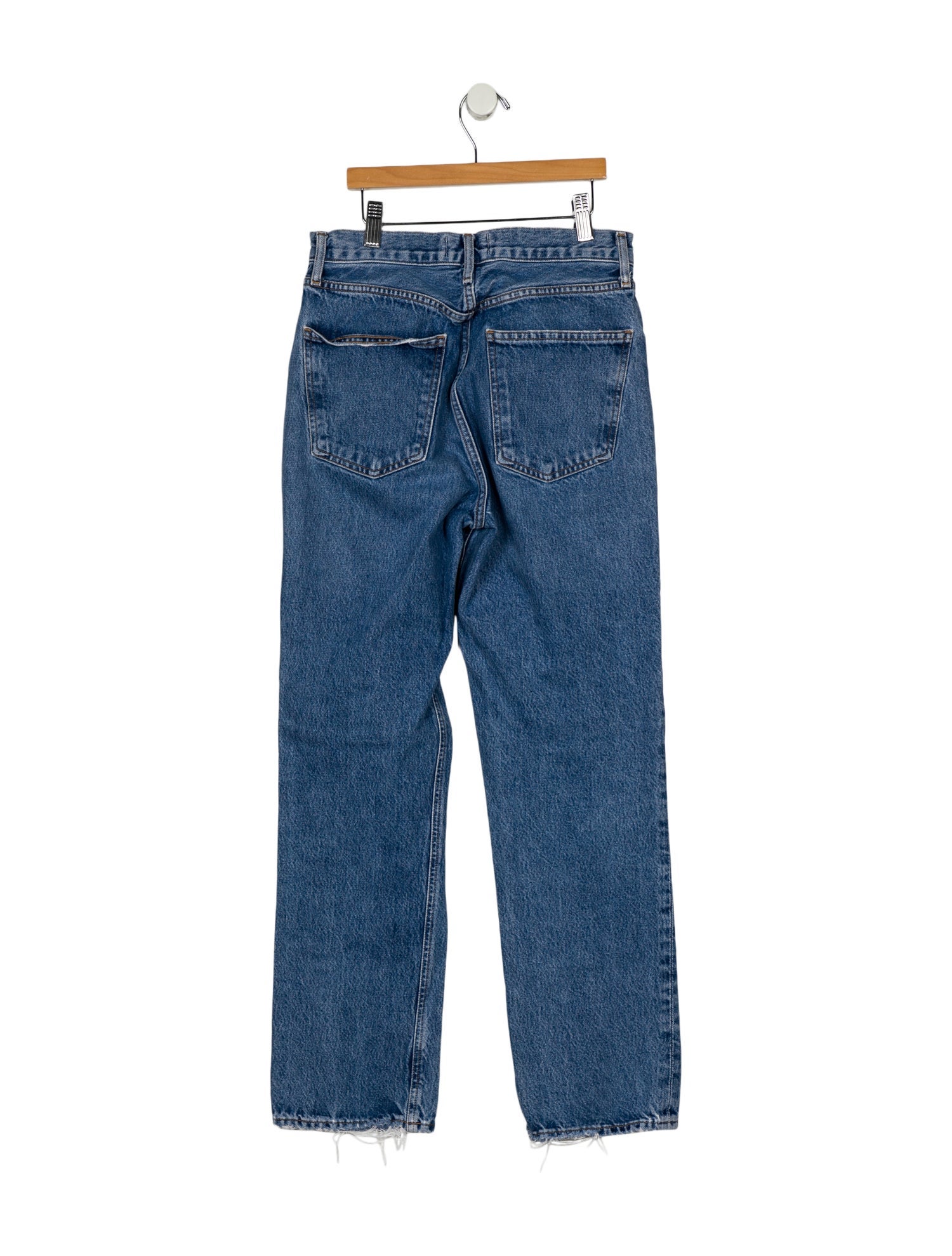 AGOLDE High-Rise Straight Leg Jeans
