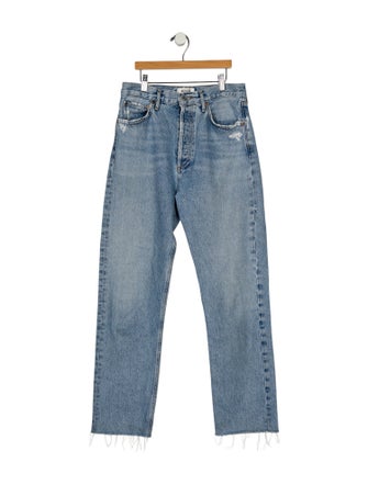 AGOLDE High-Rise Straight Leg Jeans