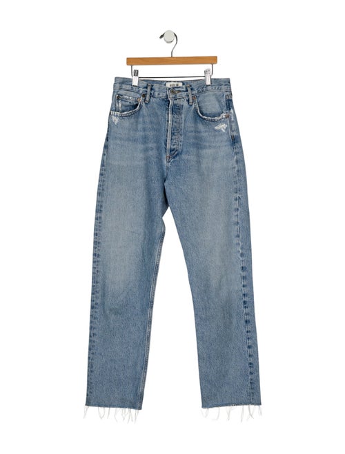 AGOLDE High-Rise Straight Leg Jeans