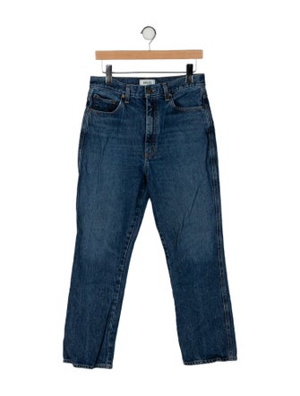 AGOLDE High-Rise Straight Leg Jeans