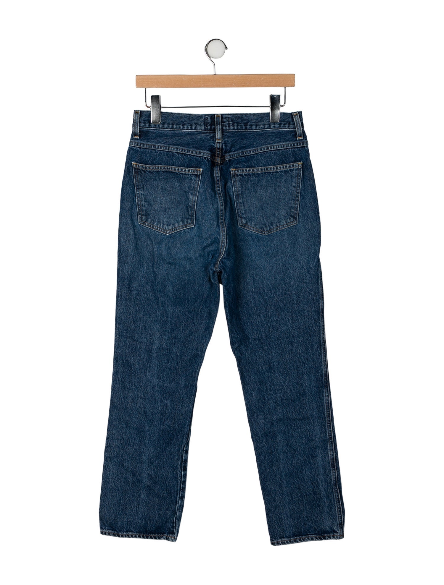 AGOLDE High-Rise Straight Leg Jeans