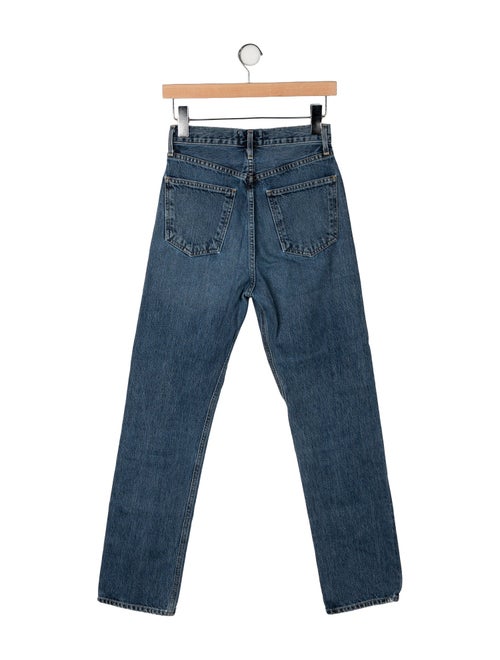 AGOLDE High-Rise Straight Leg Jeans