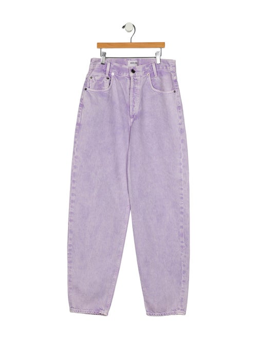 AGOLDE High-Rise Straight Leg Jeans