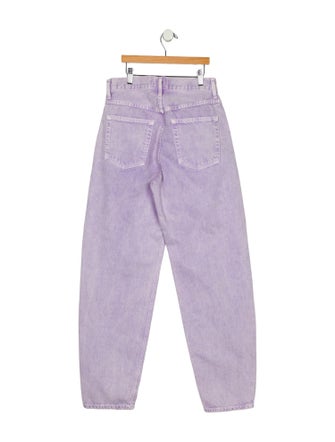AGOLDE High-Rise Straight Leg Jeans