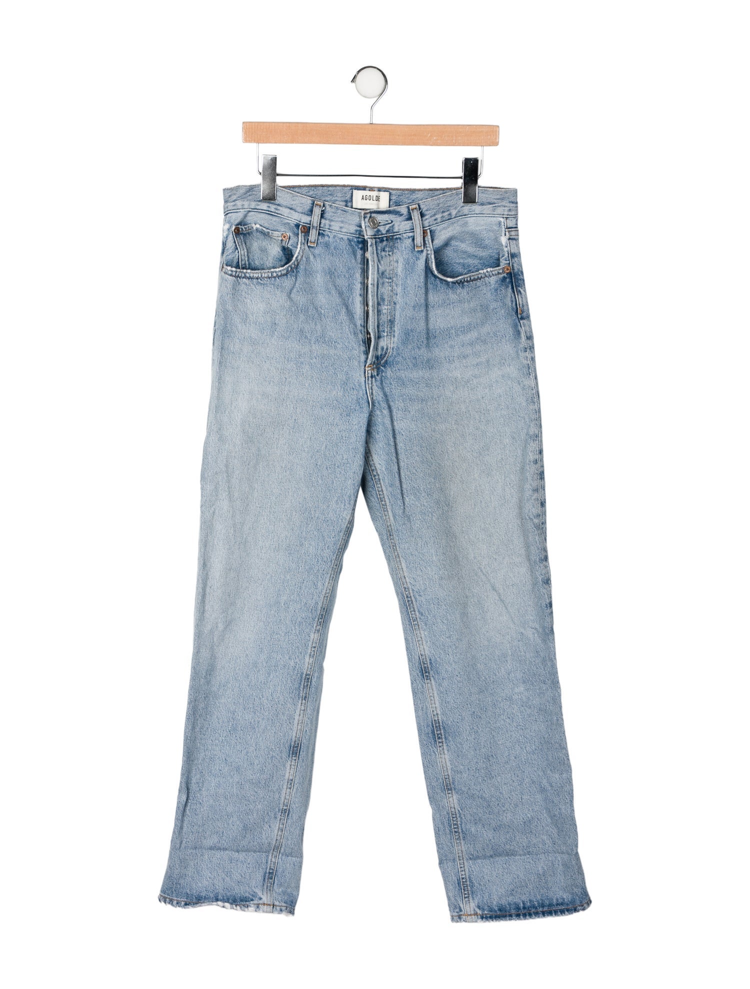 AGOLDE High-Rise Wide Leg Jeans