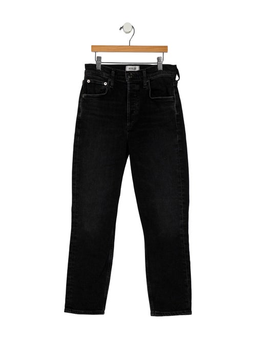 AGOLDE Mid-Rise Straight Leg Jeans