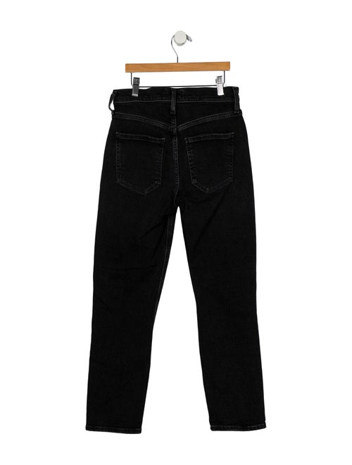 AGOLDE Mid-Rise Straight Leg Jeans