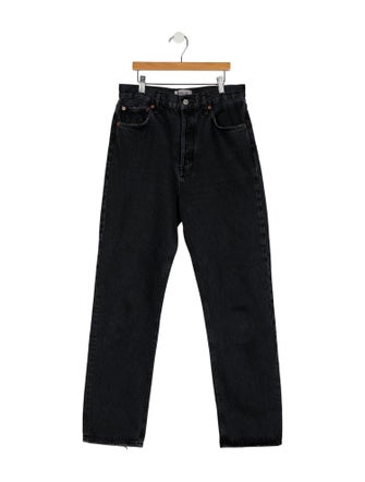 AGOLDE High-Rise Straight Leg Jeans