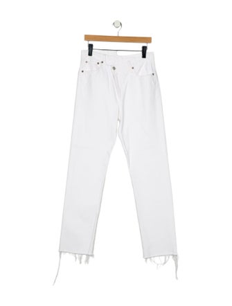 AGOLDE High-Rise Straight Leg Jeans