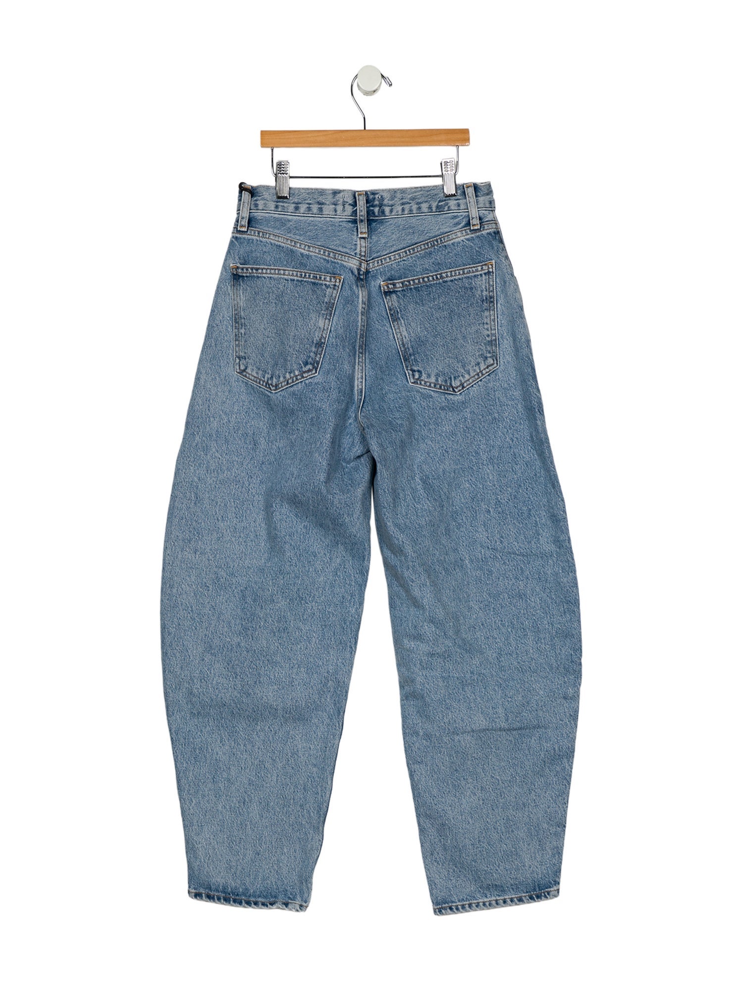 AGOLDE High-Rise Straight Leg Jeans