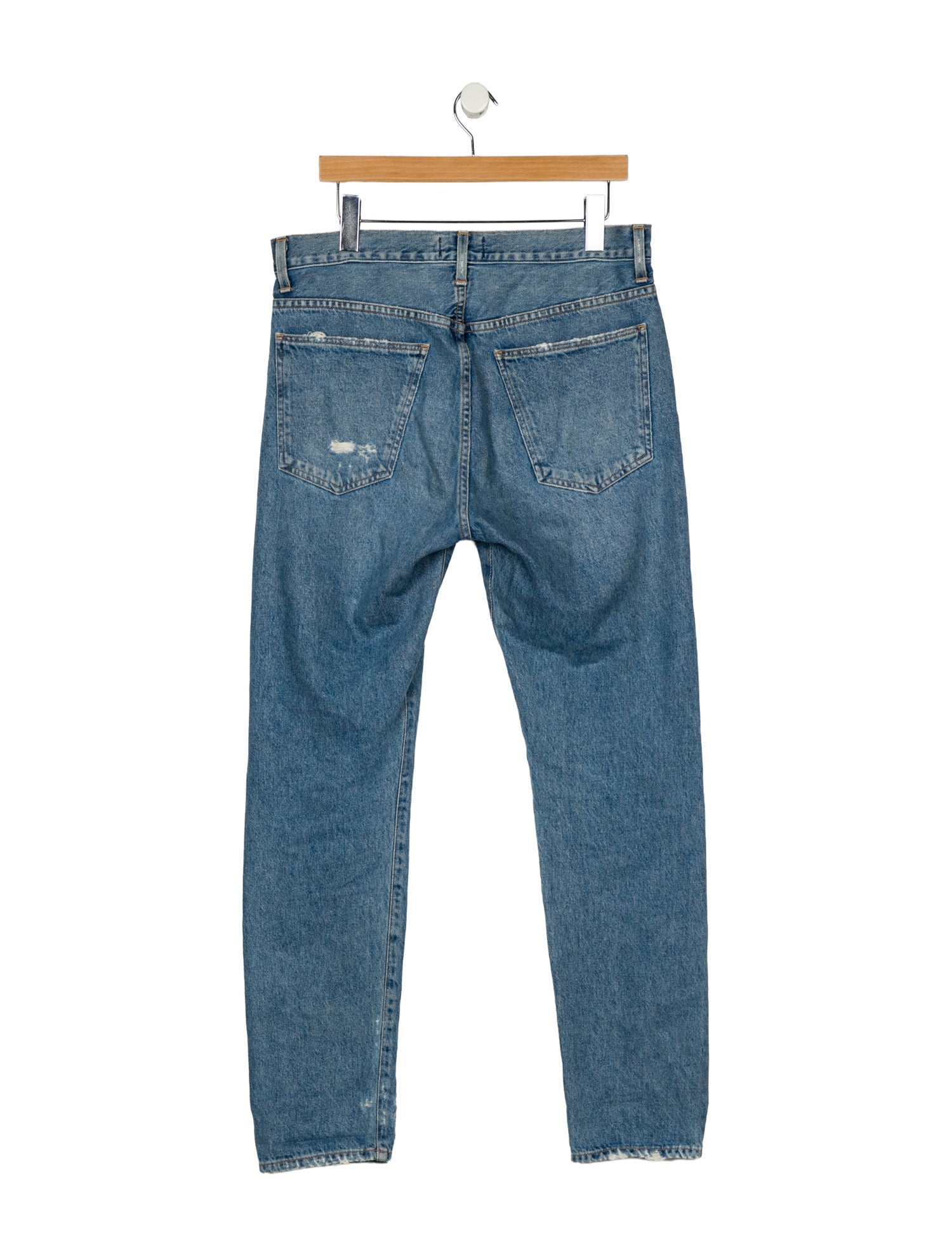 AGOLDE High-Rise Straight Leg Jeans
