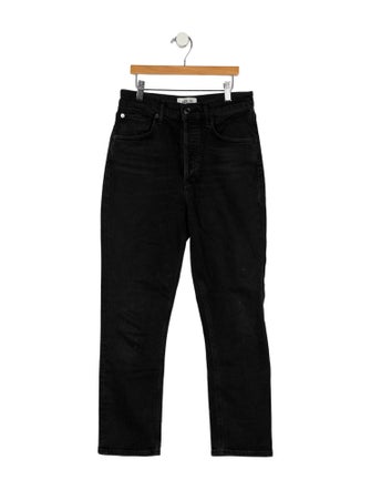 AGOLDE High-Rise Straight Leg Jeans