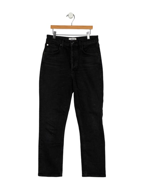 AGOLDE High-Rise Straight Leg Jeans