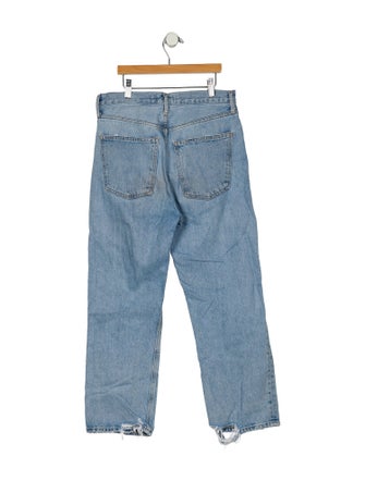 AGOLDE High-Rise Straight Leg Jeans