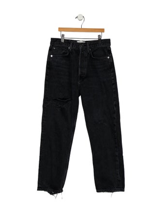 AGOLDE High-Rise Straight Leg Jeans