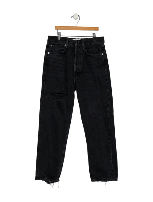 AGOLDE High-Rise Straight Leg Jeans