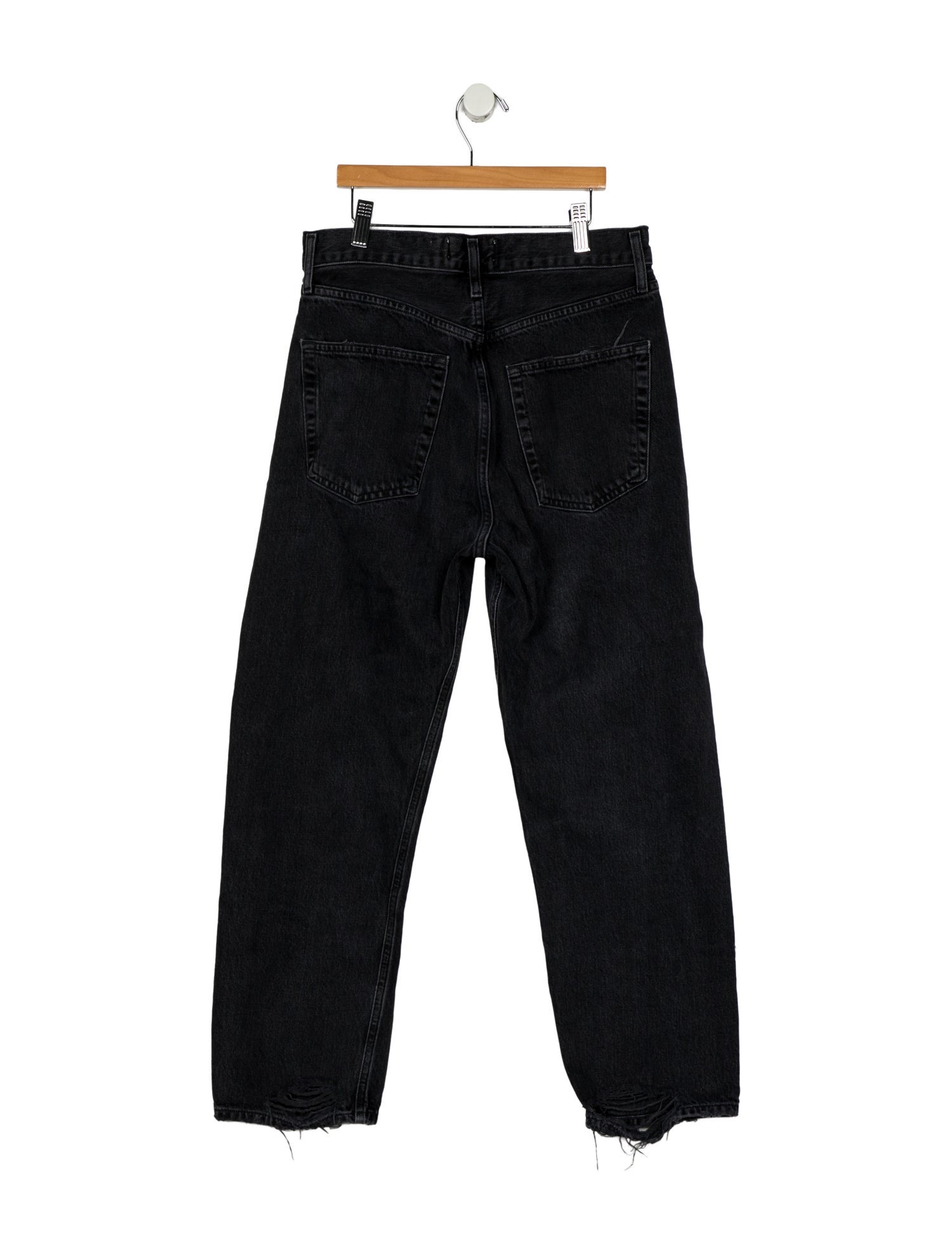 AGOLDE High-Rise Straight Leg Jeans