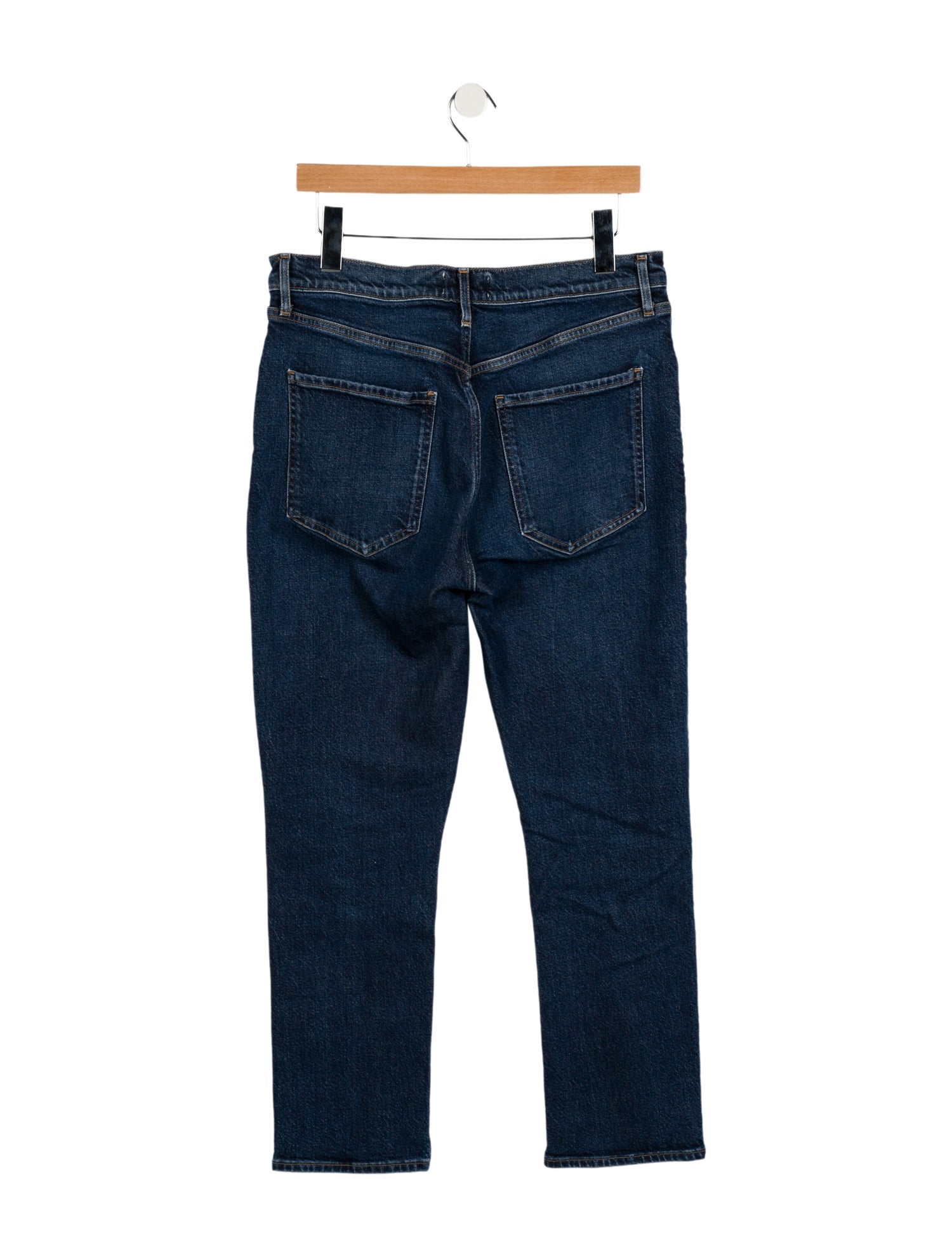 AGOLDE High-Rise Straight Leg Jeans
