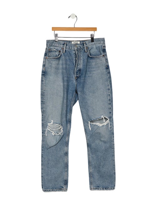 AGOLDE High-Rise Straight Leg Jeans