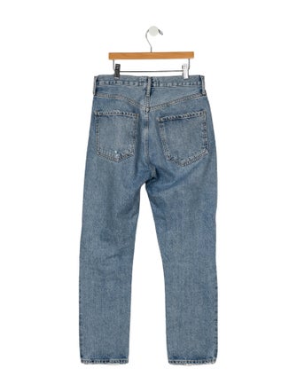 AGOLDE High-Rise Straight Leg Jeans