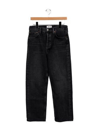 AGOLDE High-Rise Straight Leg Jeans