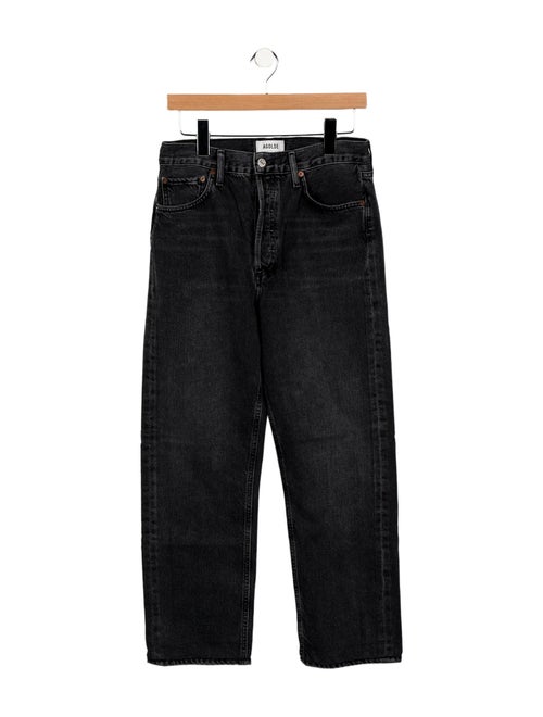 AGOLDE High-Rise Straight Leg Jeans