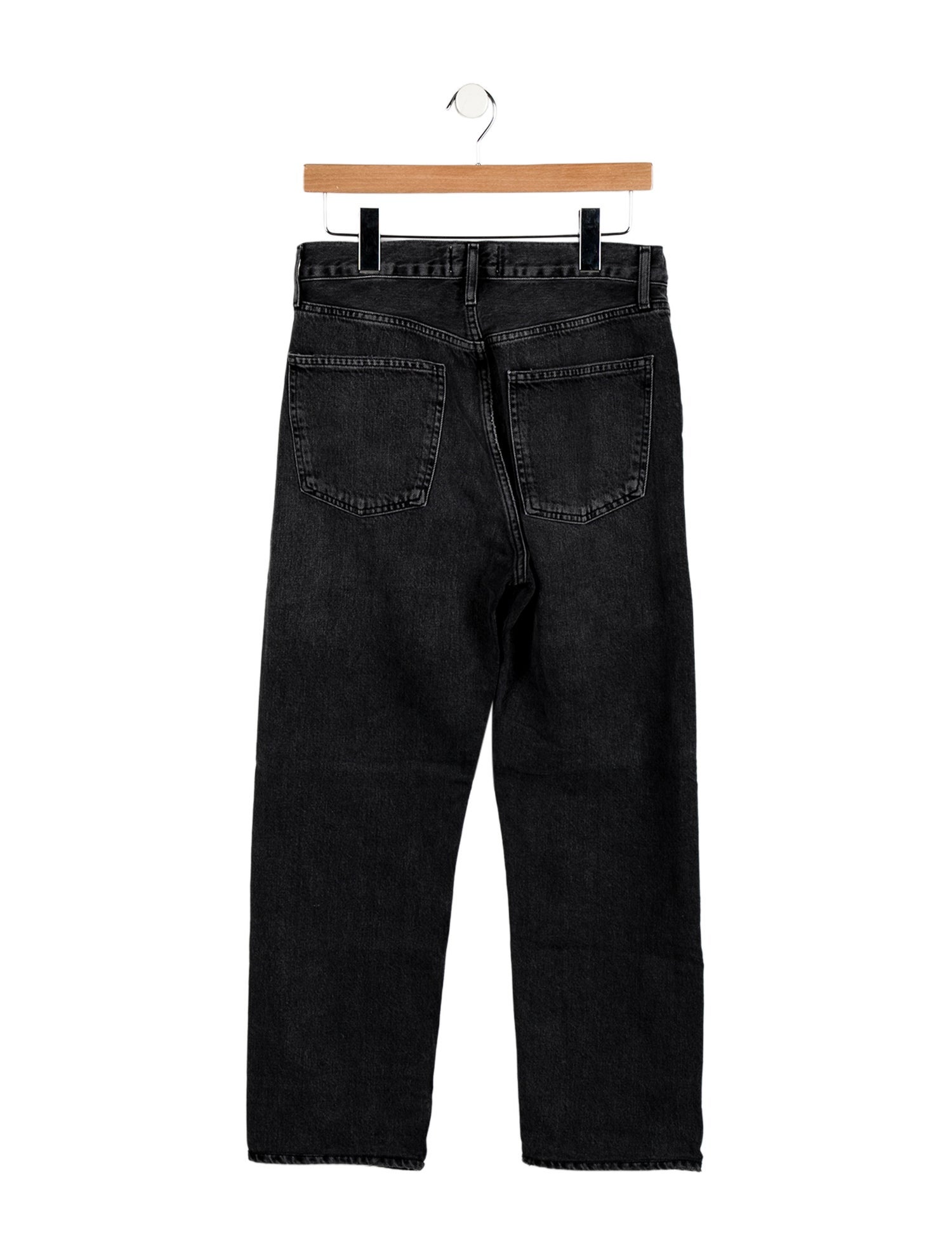 AGOLDE High-Rise Straight Leg Jeans