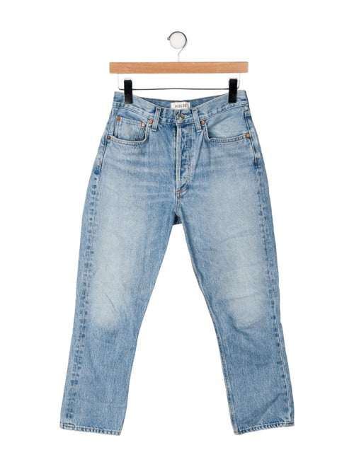 AGOLDE Mid-Rise Straight Leg Jeans