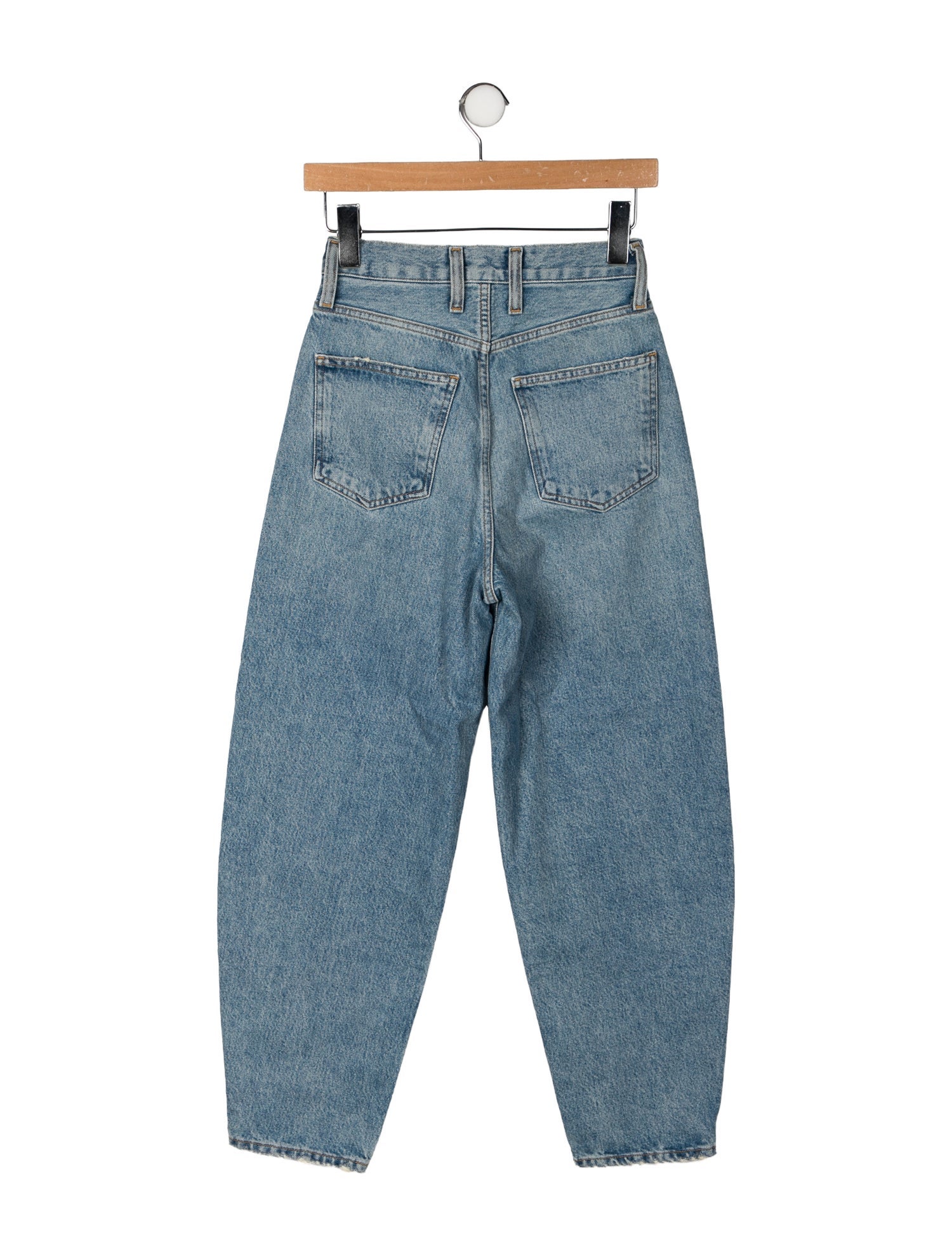 AGOLDE High-Rise Straight Leg Jeans
