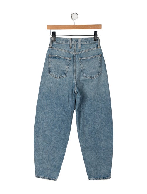 AGOLDE High-Rise Straight Leg Jeans