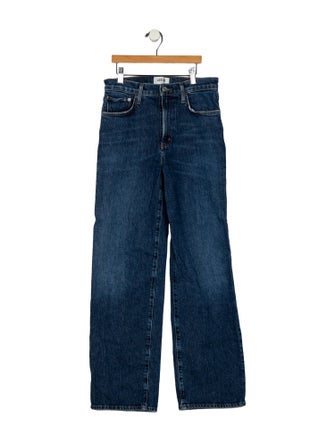 AGOLDE Mid-Rise Wide Leg Jeans