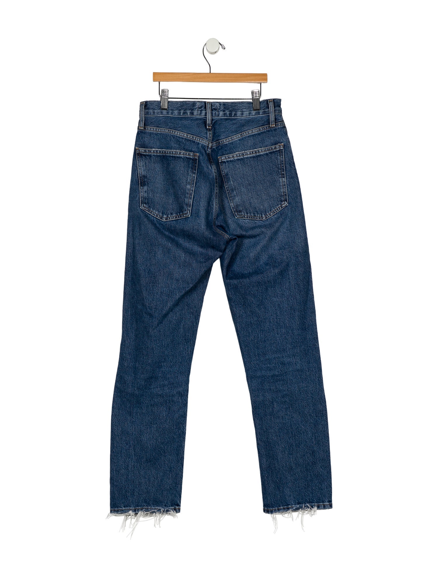 AGOLDE High-Rise Straight Leg Jeans