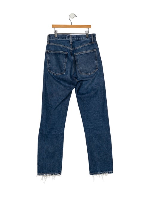AGOLDE High-Rise Straight Leg Jeans