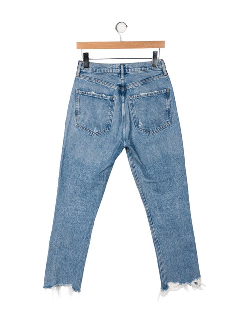 AGOLDE High-Rise Straight Leg Jeans