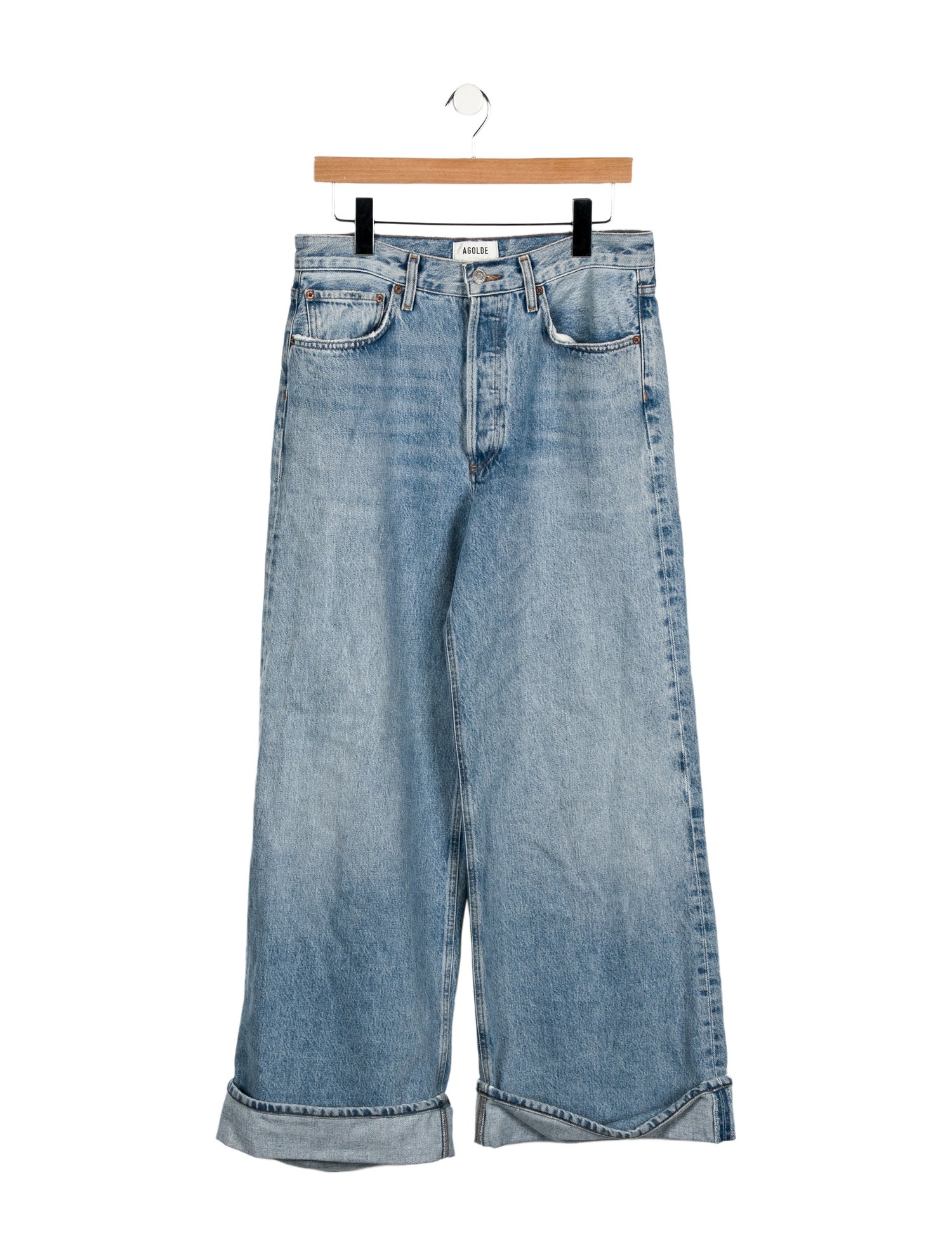 AGOLDE High-Rise Wide Leg Jeans