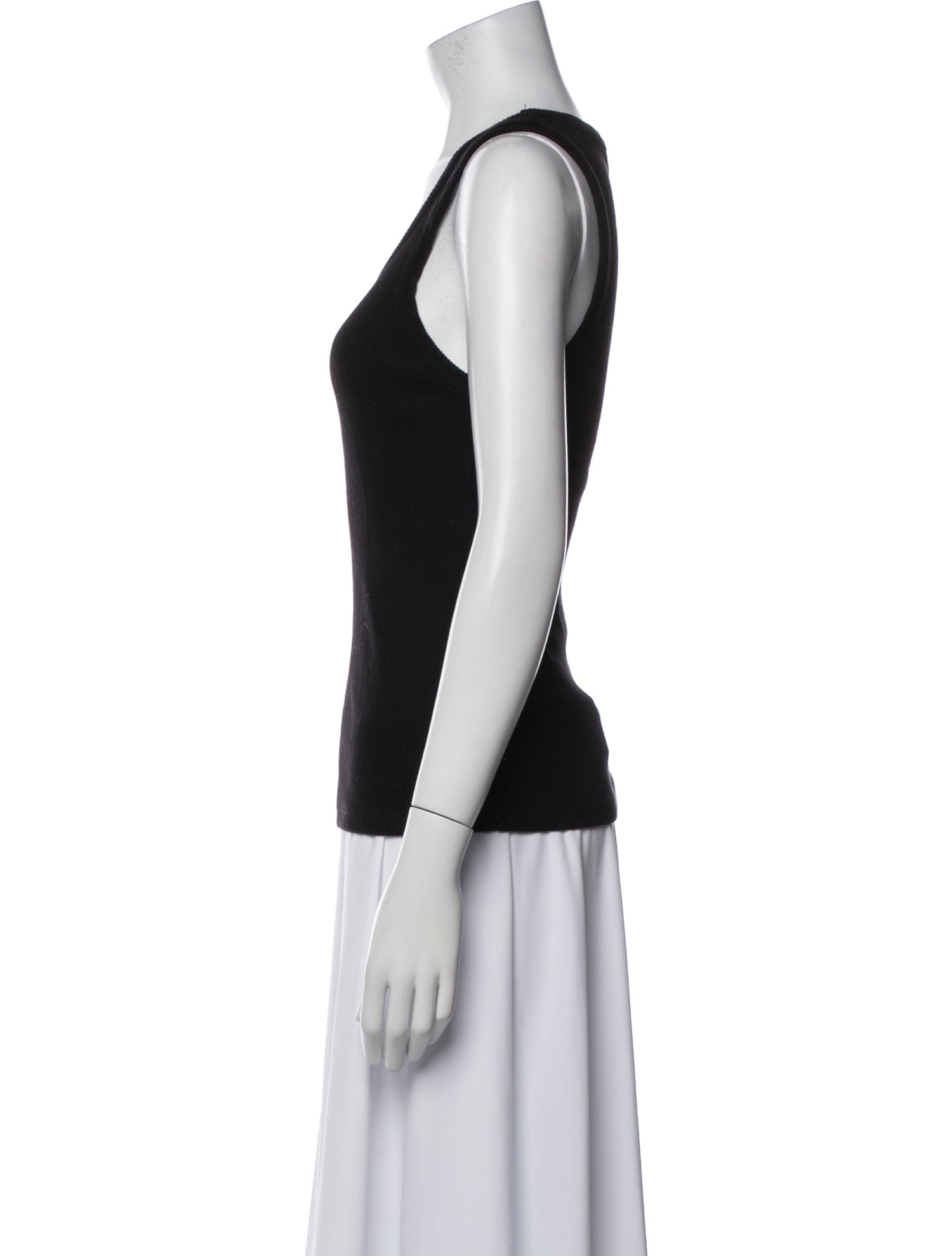 AGOLDE Scoop Neck Sleeveless Top