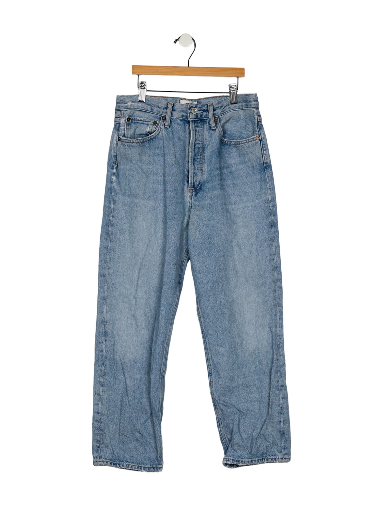 AGOLDE High-Rise Wide Leg Jeans