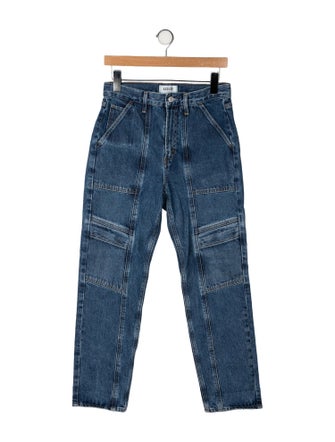 AGOLDE Mid-Rise Straight Leg Jeans