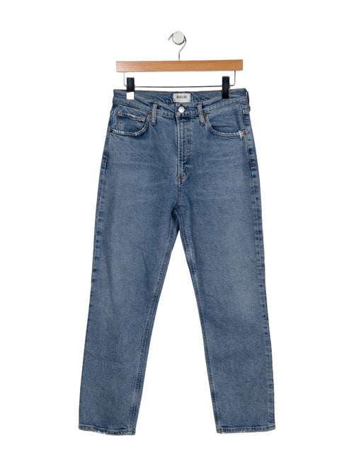 AGOLDE Mid-Rise Straight Leg Jeans