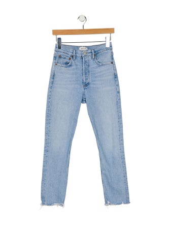 AGOLDE Mid-Rise Skinny Leg Jeans