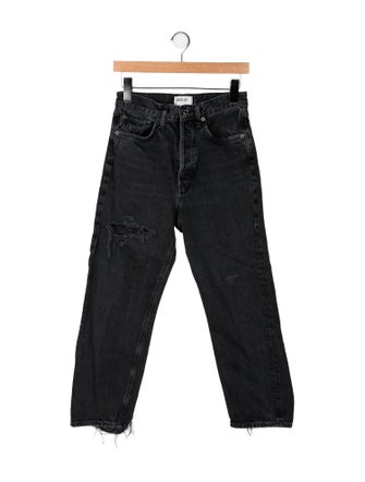 AGOLDE High-Rise Straight Leg Jeans