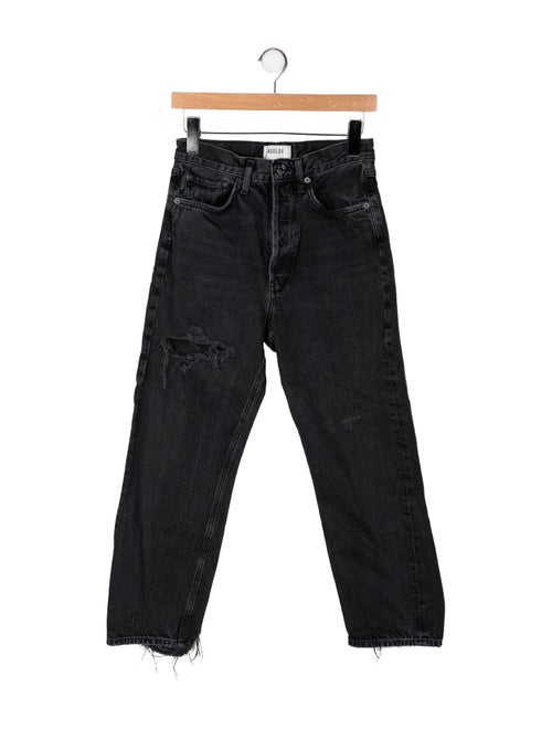 AGOLDE High-Rise Straight Leg Jeans