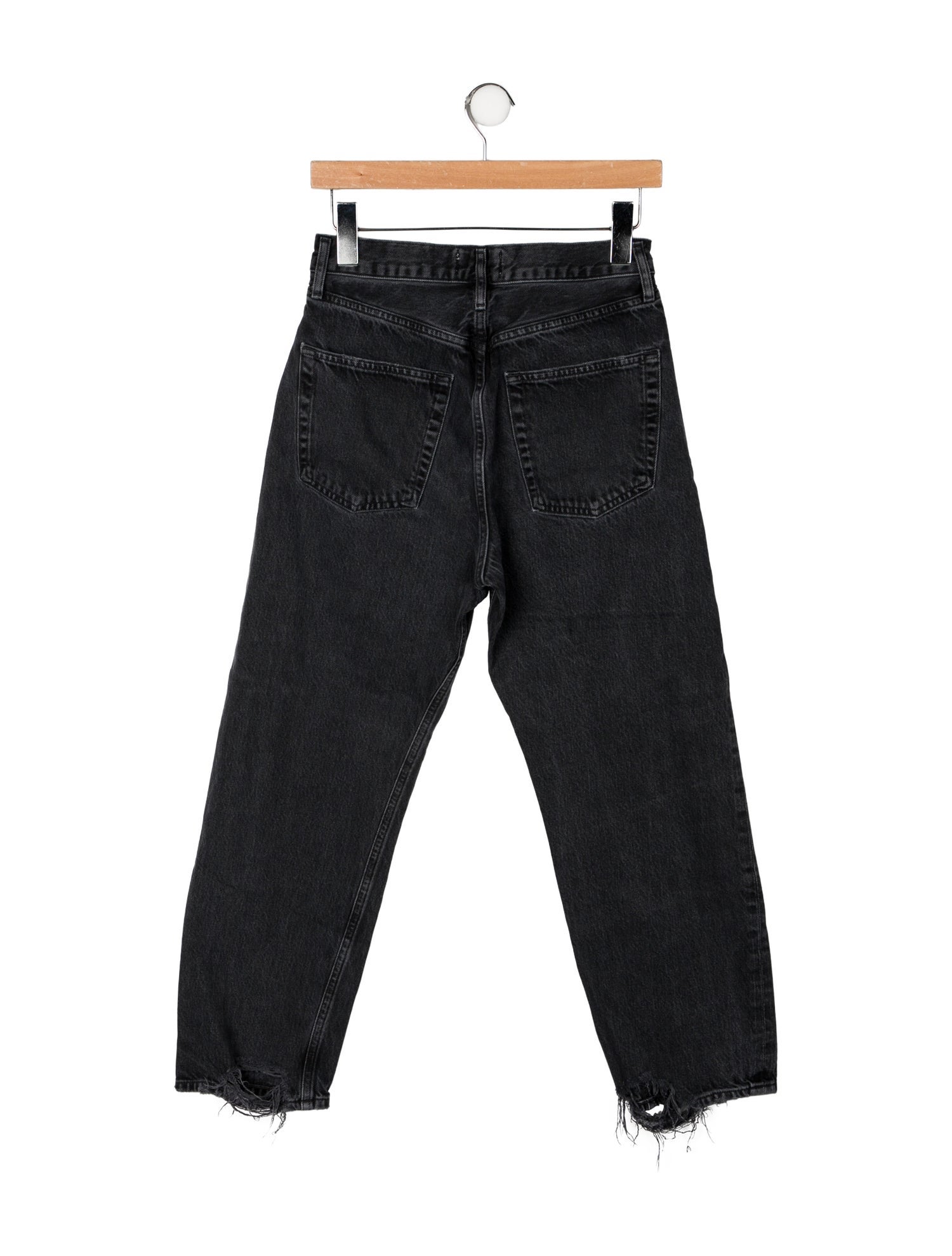 AGOLDE High-Rise Straight Leg Jeans
